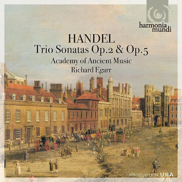 Album cover art for Handel: Trio Sonatas Op.2 & Op. 5