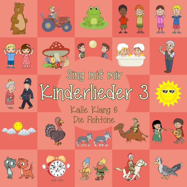 Album cover art for Sing mit mir Kinderlieder 3
