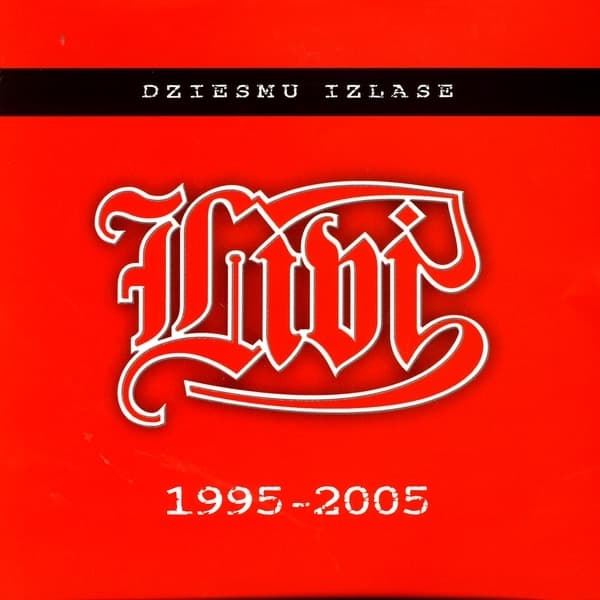 Album cover art for Dziesmu izlase 1995-2005