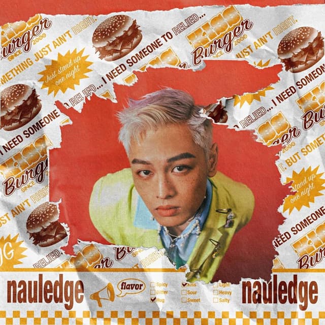 Album cover art for KISS & HUG