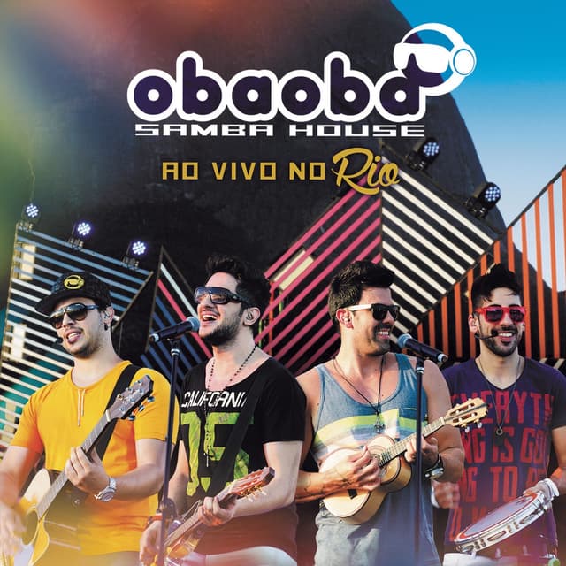 Album cover art for Ao Vivo no Rio