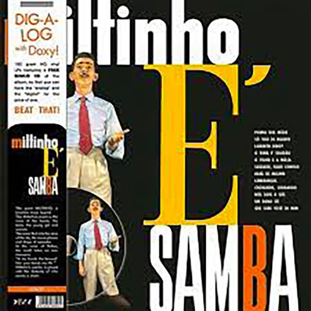 Album cover art for Miltinho É Samba