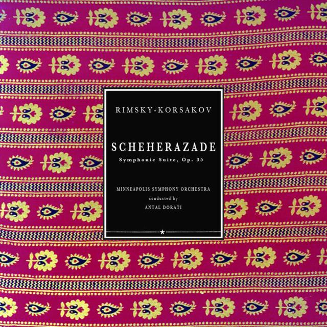 Album cover art for Rimsky-Korsakov: Scheherazade, Symphonic Suite, Op. 35 (stereo Remaster)