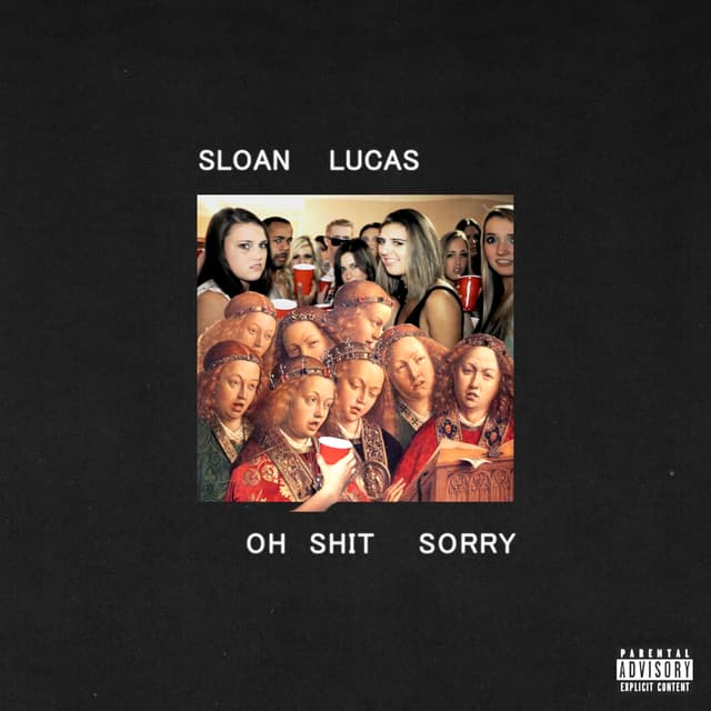 Album cover art for Oh shit sorry
