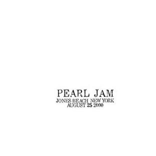 Album cover art for Jones Beach New York August 25 2000