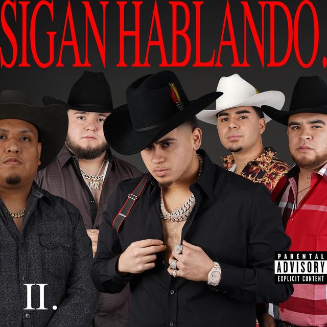 Album cover art for Sigan Hablando