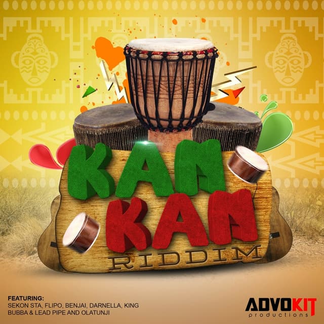 Album cover art for Kan Kan Riddim