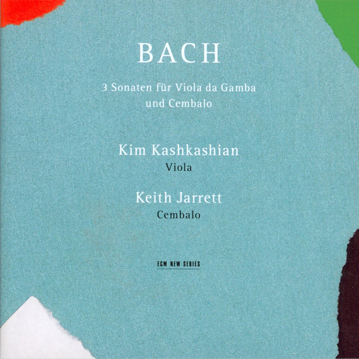 Bach: 3 Sonaten fur Viola da Gamba und Cembalo