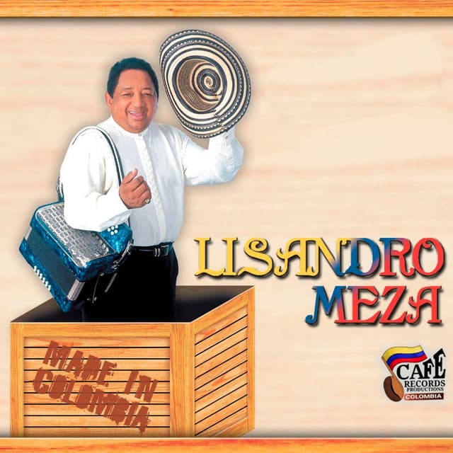 Album cover art for Made In Colombia