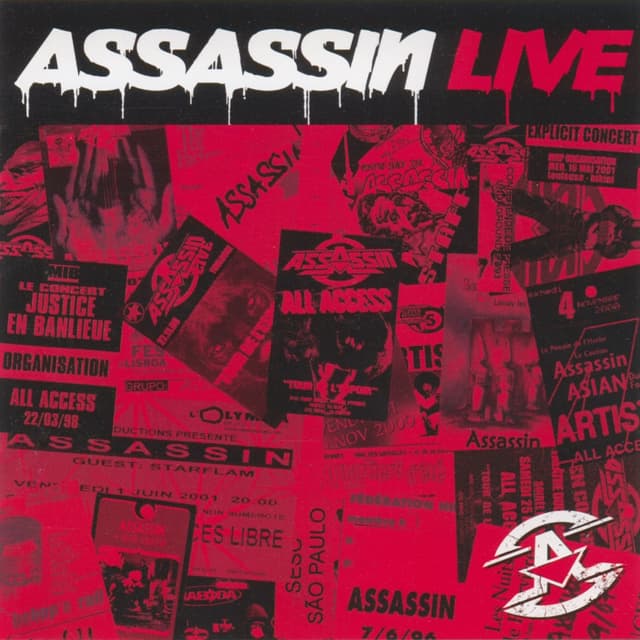 Album cover art for Live