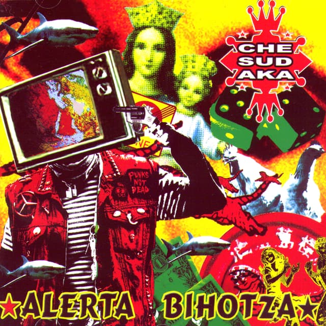 Album cover art for Alerta Bihotza