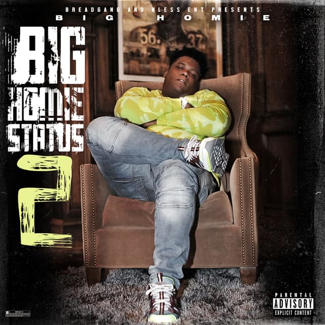 Album cover art for Big Homiie Status 2