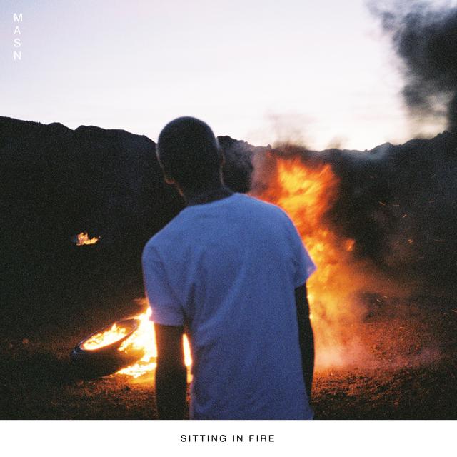 Album cover art for Sitting In Fire