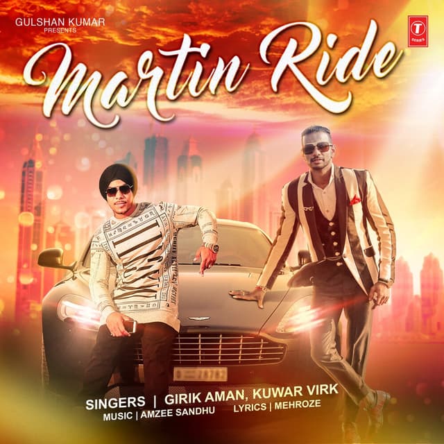 Album cover art for Martin Ride