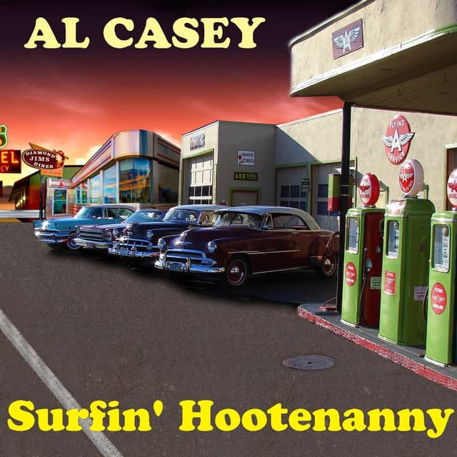 Album cover art for Surfin' Hootenanny