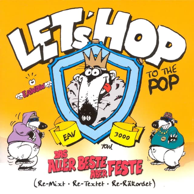 Album cover art for Let's Hop