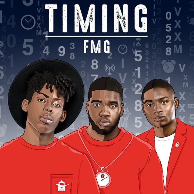 Album cover art for Timing