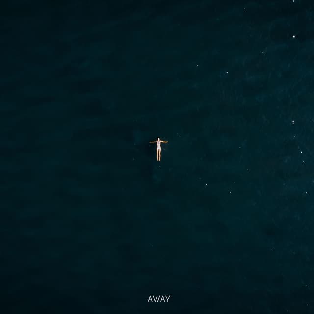 Album cover art for away