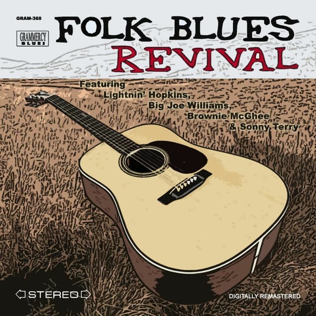 Album cover art for Folk Blues Revival