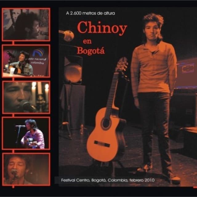 Album cover art for Chinoy en Bogotá