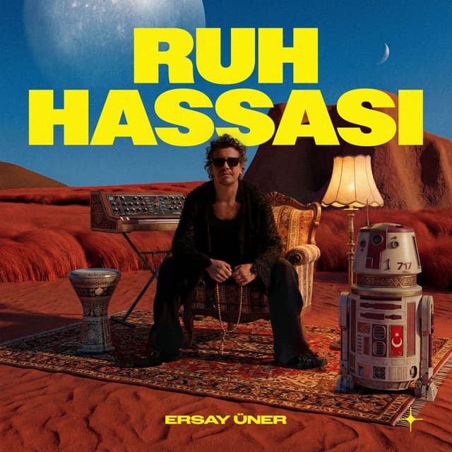 Album cover art for RUH HASSASI
