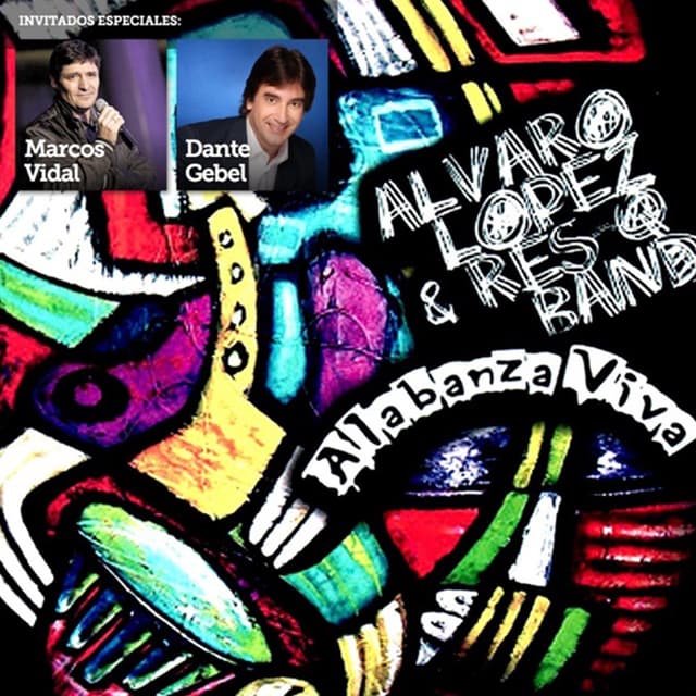 Album cover art for Alabanza viva