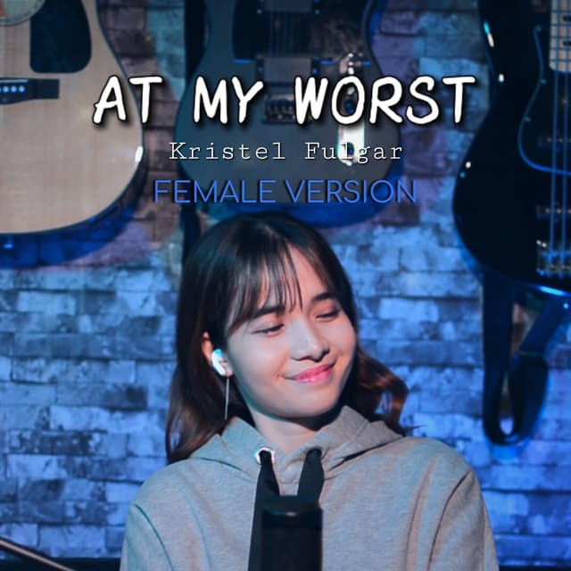 Album cover art for At My Worst