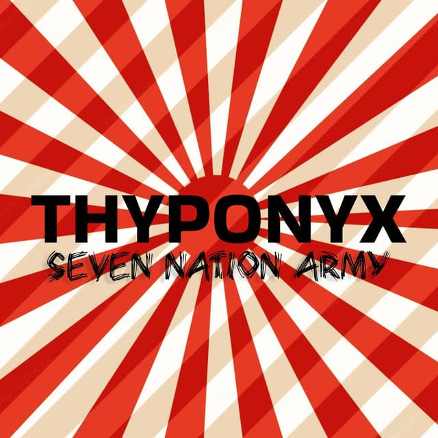 Album cover art for Seven Nation Army