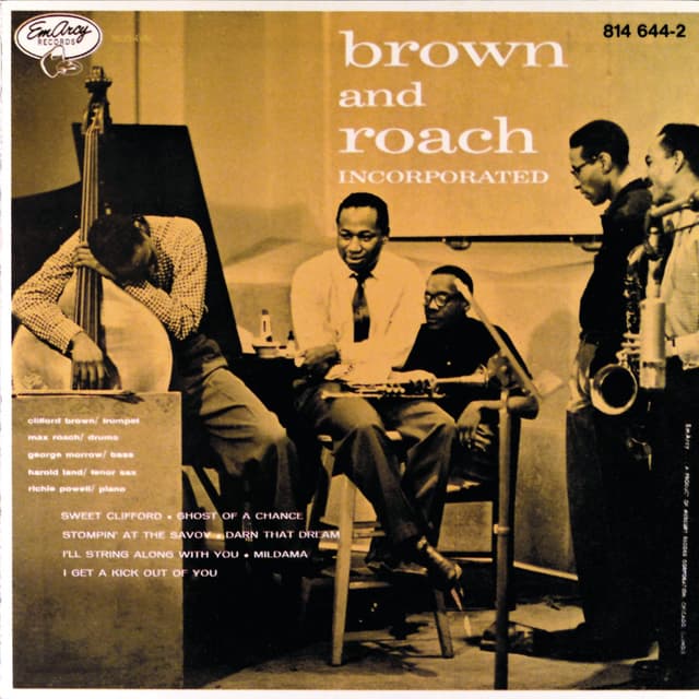 Album cover art for Brown And Roach Incorporated
