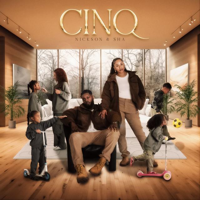 Album cover art for CINQ