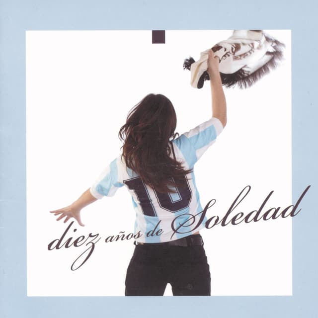 Album cover art for Diez Años de Soledad