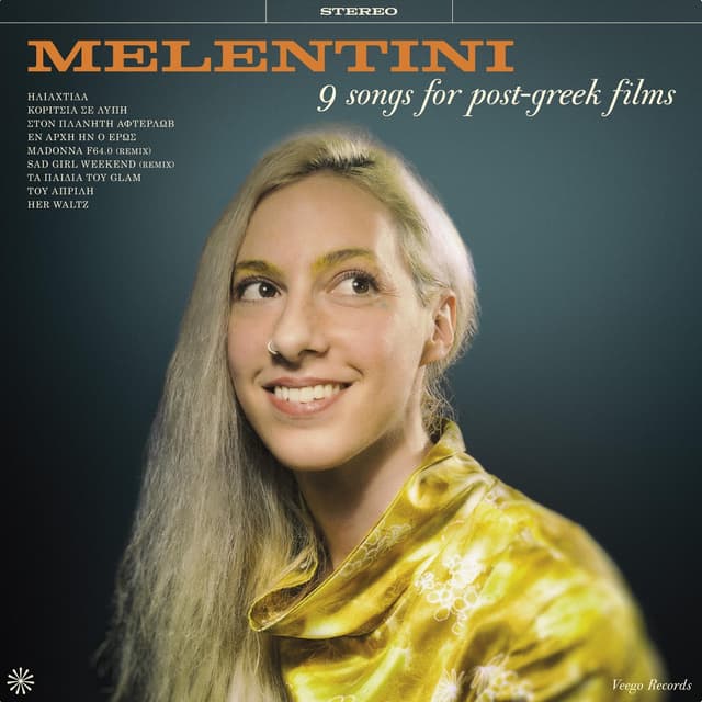Album cover art for 9 Songs For Post-Greek Films