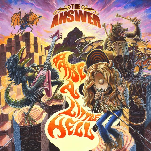 Album cover art for Raise a Little Hell