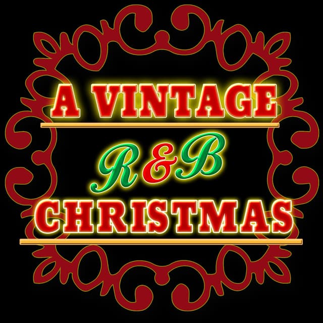 Album cover art for A Vintage R&b Christmas