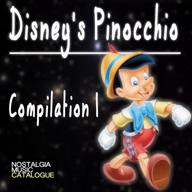 Album cover art for "Disney's Pinocchio" Compilation I