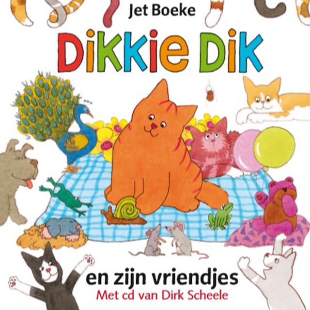 Album cover art for Dikkie Dik en zijn vriendjes