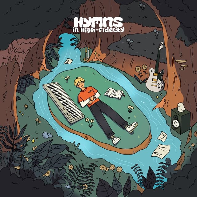 Album cover art for Hymns in High-Fidelity