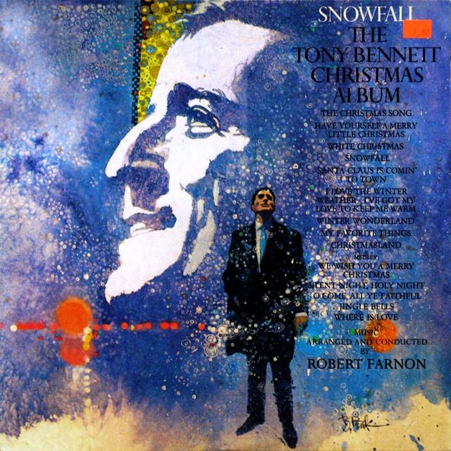 Album cover art for Snowfall: The Tony Bennett Christmas Album