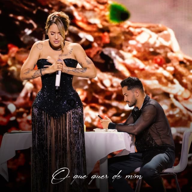 Album cover art for O Que Quer de Mim (O Tempo Não Para)