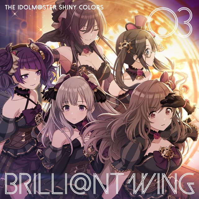 Album cover art for THE IDOLM@STER SHINY COLORS BRILLI@NT WING 03 Babel City Grace (2023 Ver.)