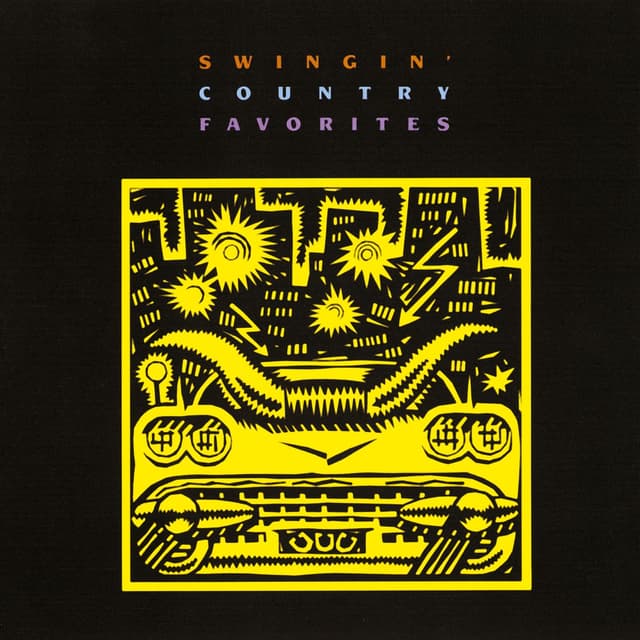 Album cover art for Swingin' Country Favorites