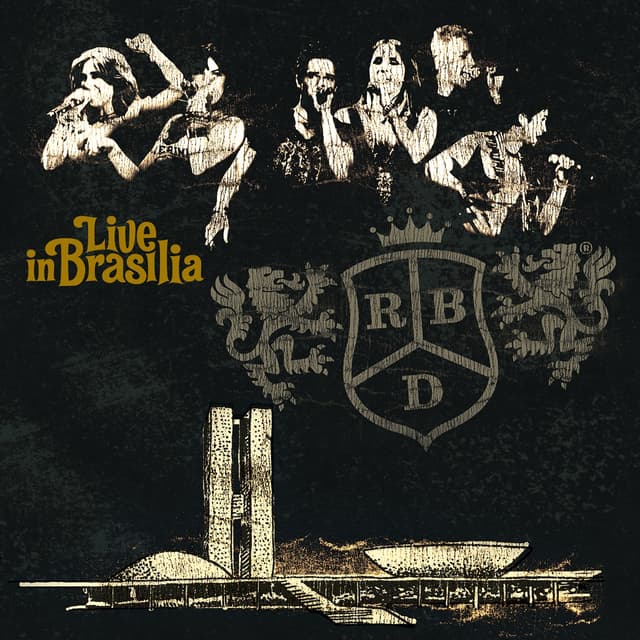 Album cover art for Live In Brasilia