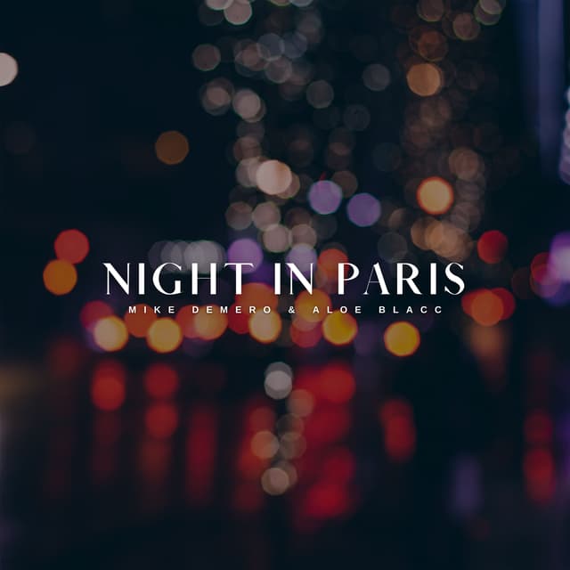 Album cover art for Night in Paris