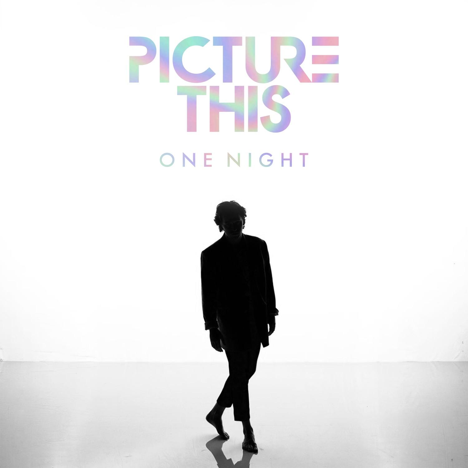 Lyric cover art as blurred background