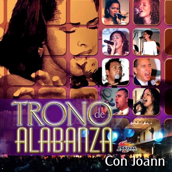 Album cover art for Trono de Alabanza