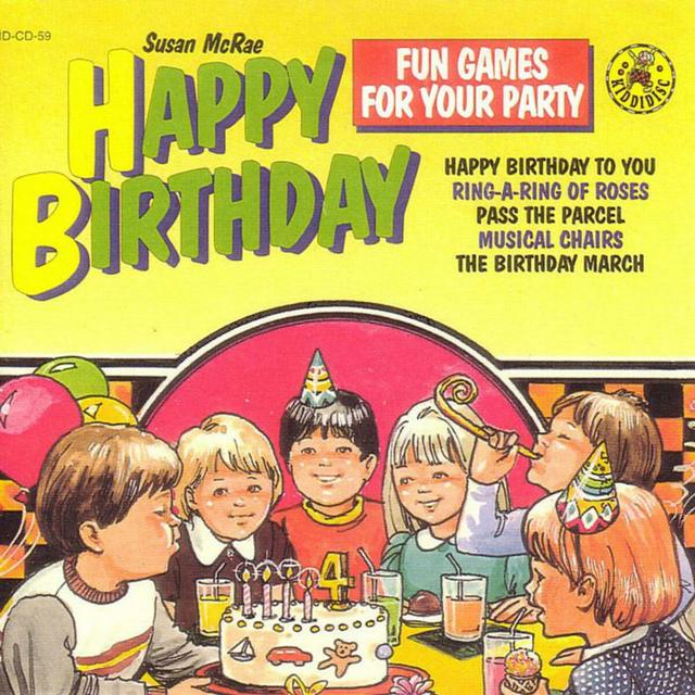 Album cover art for Happy Birthday - Fun Games For Your Party