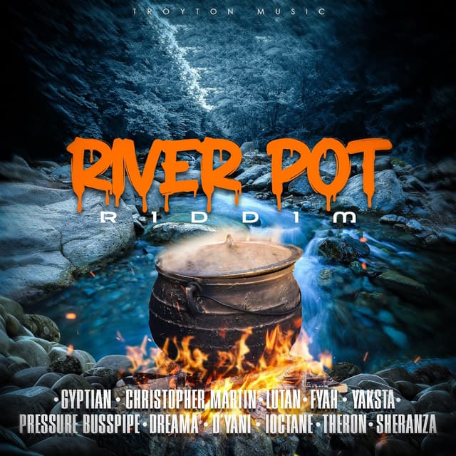 Album cover art for River Pot Riddim