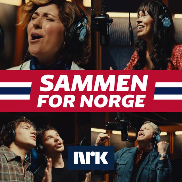 Album cover art for SAMMEN FOR NORGE