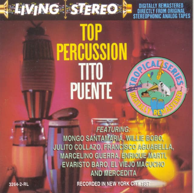Album cover art for Top Percussion