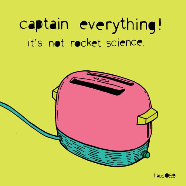 Album cover art for It’s Not Rocket Science.